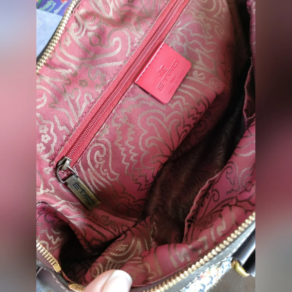 🌟``SOLD SOLD SOLD 🌟 ~~~ETRO Vintage Tapestry Satchel – - Picture 16 of 16